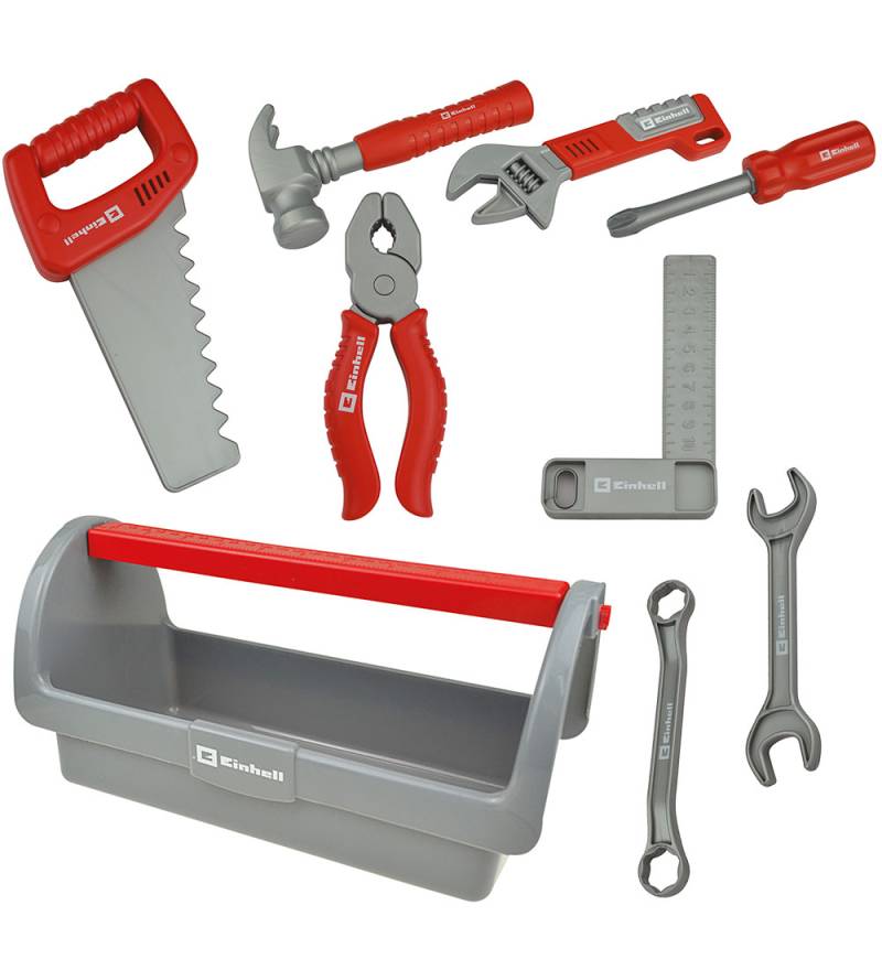 Einhell Werkzeuge - Spielzeug - Werkzeugkasten m. 9 Teile - Einhell - One Size - Werkzeug Einhell Werkzeuge - Spielzeug - Werkzeugkasten m. 9 Teile - Einhell - One Size - Werkzeug von Einhell