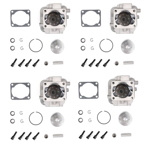 Eioeeklop 4X 29Cc 4 Loch Zylinder Satz Passend für Zenoah Rovan Tsrc Motor für 1/5 Rovan Kingmotor Baja Fg Goped Eioeeklop 4X 29Cc 4 Loch Zylinder Satz Passend für Zenoah Rovan Tsrc Motor für 1/5 Rovan Kingmotor Baja Fg Goped von Eioeeklop