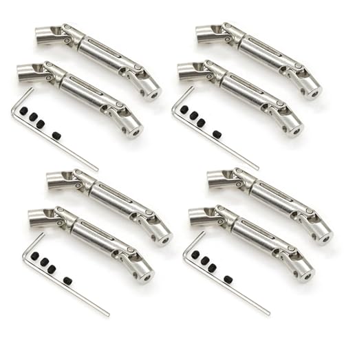 Eioeeklop 8X Neue Aktualisierung Metall CVD Antriebs Welle für D12 C24 C34 B14 B24 B16 B36 MN D90 MN99S RC Auto Teile ZubehöR von Eioeeklop