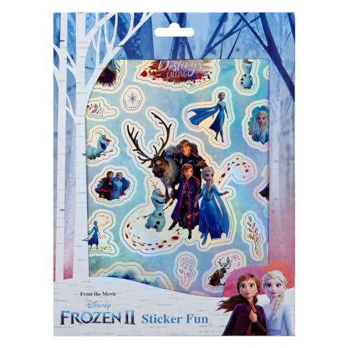 Eiskönigin Undercover FRUW0061 - Sticker Fun, 8 Blätter mit 390 Stickern, Aufkleber - Disney Frozen 2 von Undercover