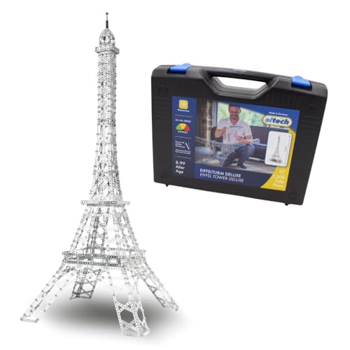 Eitech 00033 Modellbaukästen-Eiffelturm Deluxe Set, 2300-teilig, Multi Color von Eitech