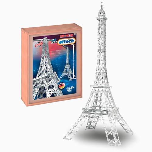 Eitech 00033 Modellbaukasten - Eiffelturm Deluxe Set, 2300-teilig, Multi Color von Eitech