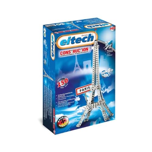 Eitech 00460 Metallbaukasten - Eiffelturm, Multicolor von Eitech
