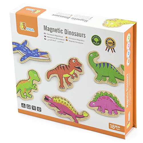 Eitech Viga Toys - Magnete - Dinosaurierwelt von VIGA