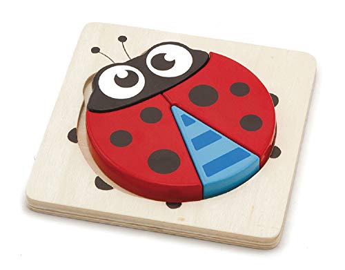 Viga Toys - Holzpuzzle - Marienkäfer Viga Toys - Holzpuzzle - Marienkäfer von Eitech
