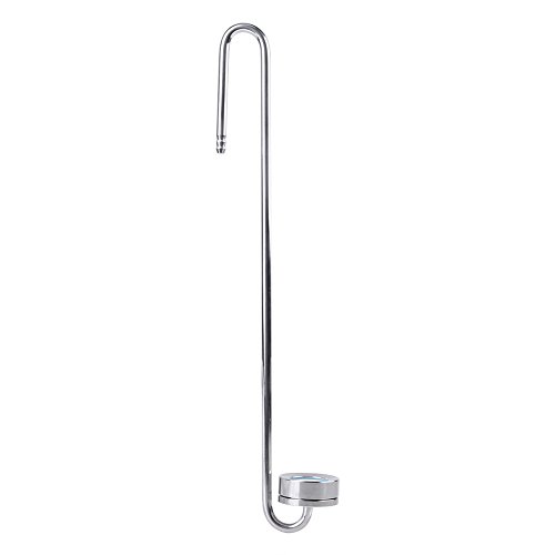 CO2 Diffusor Edelstahl, CO2 anlage Aquarium, Diffusor Zerstäuber CO2 Zerstäuber Blasenzähler mit U-förmigem Verbindungsrohr für Aquarium Pflanzen (30 cm) von Ejoyous