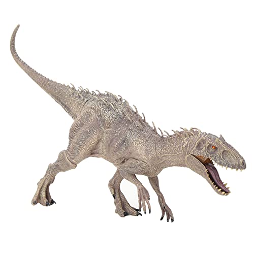 Ejoyous Dinosauriermodellspielzeug, Bildungsgeschenk für , Realistisches Schreibtischdekor mit Einzigartigen Beweglichen Kiefern (Großer Grauer tyrannischer Tyrannosaurus Rex (mit) von Ejoyous