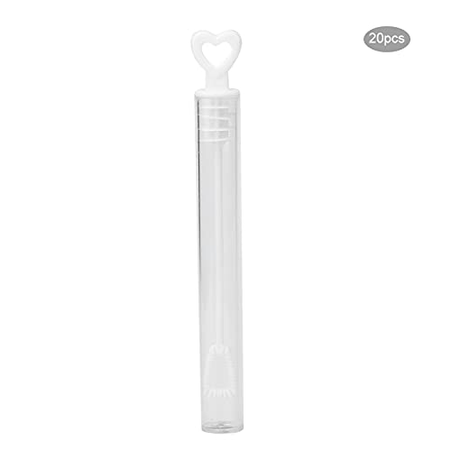 Ejoyous Interessante Blasenstab, Bubble Seifenflasche Spielzeug für Geburtstag (Ich Liebe Weiß) von Ejoyous