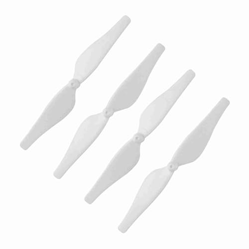 Ejoyous Kohlefaserblätter Kohlefaser-Propeller Kohlefaser Ersatzblätter für 4PCS Ultra-Lichtgewicht Ruhigen Flug 30 Minuten Verlängerte Zeit mit High-End-Klingen Reduzierter Geräusche (White) von Ejoyous