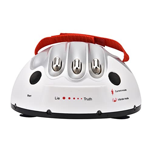 Ejoyous Micro Electric Shock Lie Detektor, Knifflige Neuheit Schockierende Lügnerparty -Spiel für Erwachsene und Kinder, Interessanter Polygraph -Test Fingerspielzeug Wahrheit Party Ejoyous Micro Electric Shock Lie Detektor, Knifflige Neuheit Schockierende Lügnerparty -Spiel für Erwachsene und Kinder, Interessanter Polygraph -Test Fingerspielzeug Wahrheit Party von Ejoyous