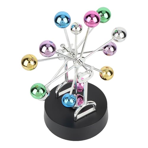 Ejoyous Newton Pendulum Ball, Balance Ball Desktop Dekoration für Home Office Plastik Weiß, Schwingung mit Großer Idee, Kreatives Design Ejoyous Newton Pendulum Ball, Balance Ball Desktop Dekoration für Home Office Plastik Weiß, Schwingung mit Großer Idee, Kreatives Design von Ejoyous