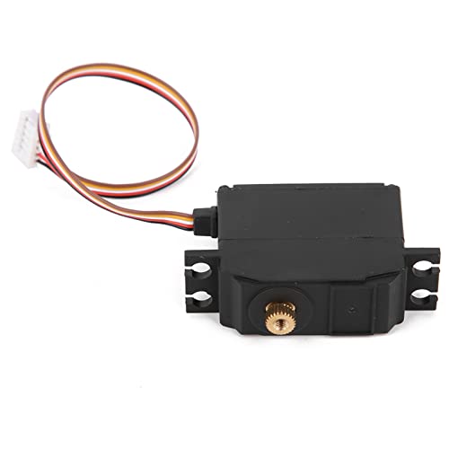 Ejoyous RC Car Servo, Kunststoffgetriebe Upgrade Ersatzteile Zubehör Metallgetriebe Servo Mini Getriebe Servo für präzise Steuerung beim Fahren für WLtoys 12428/12427 1/12 RC Auto Ejoyous RC Car Servo, Kunststoffgetriebe Upgrade Ersatzteile Zubehör Metallgetriebe Servo Mini Getriebe Servo für präzise Steuerung beim Fahren für WLtoys 12428/12427 1/12 RC Auto von Ejoyous