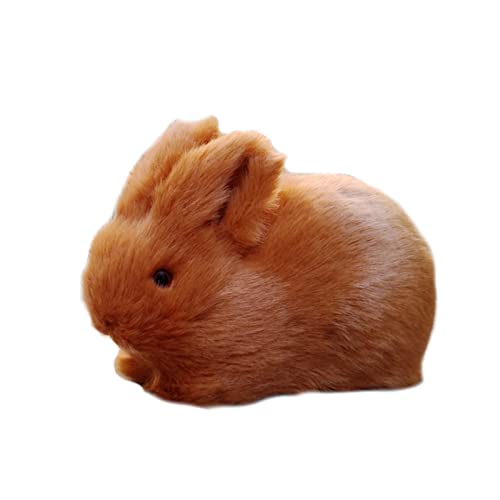 Ejoyous Simuliertes Kaninchen Plüschspielzeug Flauschiger Gefüllter Tier Puppe Lebensech Realistisches Kaninchen mit Weichem Plüschmaterial für Kindergeschenke Home Decor (A6) von Ejoyous