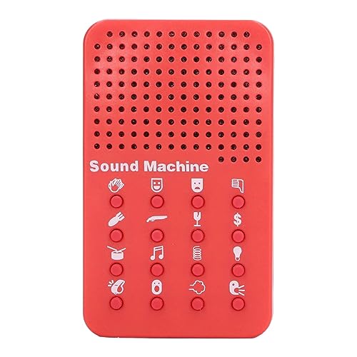 Geräusch Generator, Lustige Emoticon Soundmaschine Lustige Geräuschmaschine mit 16 Soundeffekten Kompaktes Design, Gerät Geschenk an Weihnachten Geburtstag von Ejoyous
