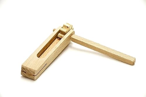 El Natural Produkte aus der Natur Ratsche Holz Krachmacher Karneval Knatter Fußball Instrument Musik Rassel Lärm von El Natural Produkte aus der Natur