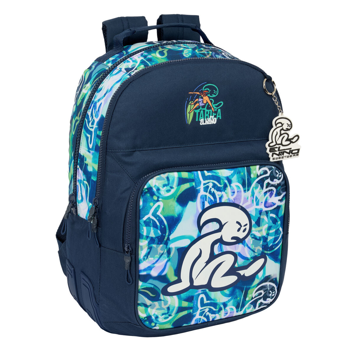 Schulrucksack El Niño Kook Marineblau 32 x 42 x 15 cm Schulrucksack El Niño Kook Marineblau 32 x 42 x 15 cm von El Niño