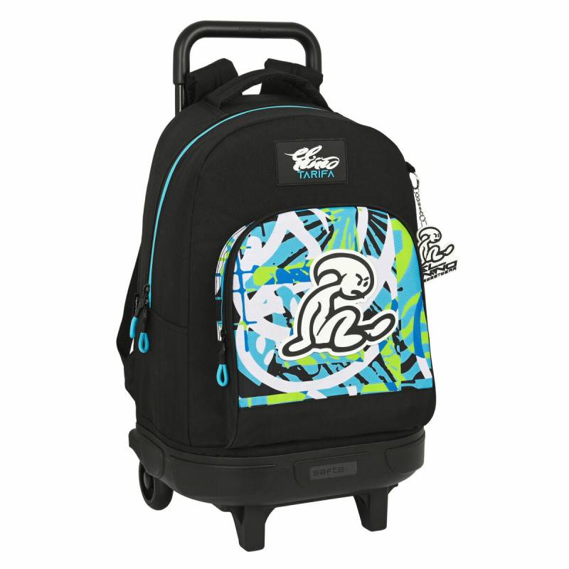 Schulrucksack mit Rädern El Niño Green Bali 33 x 22 x 45 cm von El Niño