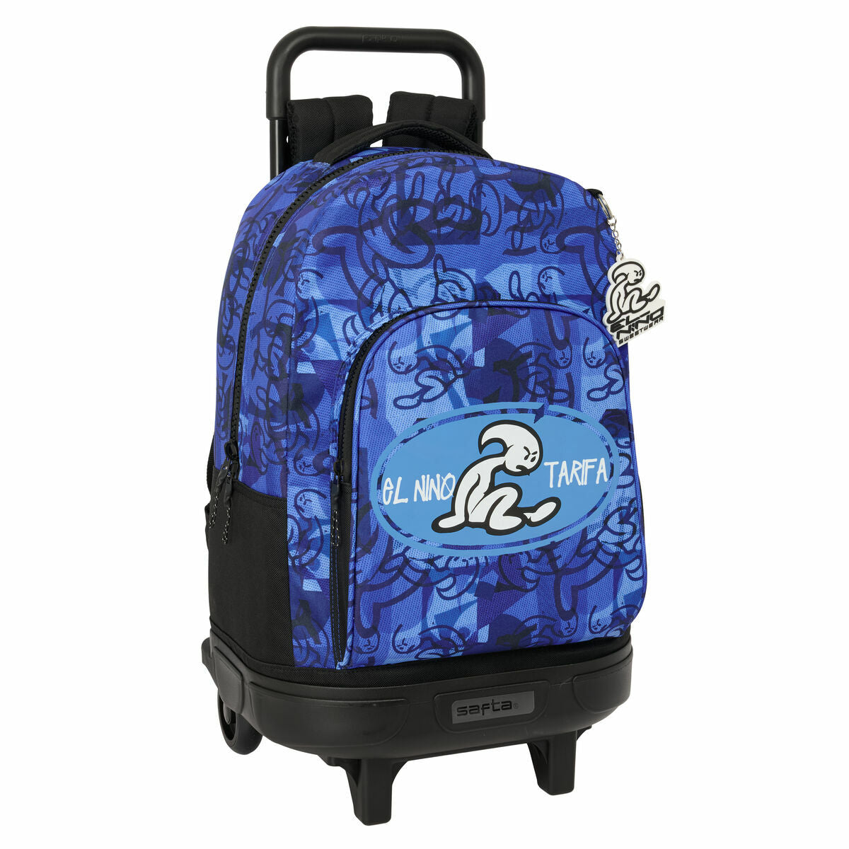Schulrucksack mit Rädern El Niño Roller Blau Schwarz 33 x 45 x 22 cm Schulrucksack mit Rädern El Niño Roller Blau Schwarz 33 x 45 x 22 cm von El Niño