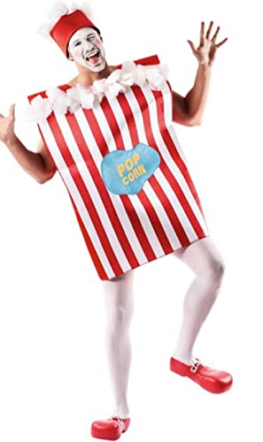 EL REY DEL CARNAVAL, SL Popcorn Kostüm für Erwachsene M/L von El Rey del Carnaval