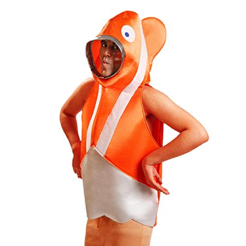El Rey del Carnaval Kostüm clownfisch - Hombre, L von El Rey del Carnaval