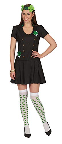 Andrea Moden - Kostüm Glücksbringer, Kleid mit Kleeblatt Applikationen, St. Patricks Day, Mottoparty, Karneval von Elbenwald