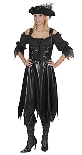 Andrea Moden - Kostüm Piratin Black Pearl, schwarz, Piratenbraut, Halloween, Mottoparty, Karneval von Elbenwald