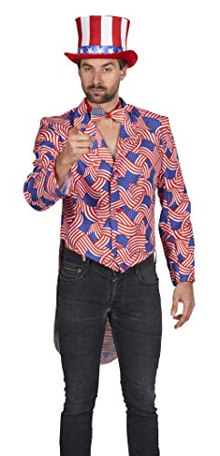 Andrea Moden - Kostüm Uncle Sam, Frack, USA, Mottoparty, Cosplay, Karneval von Elbenwald