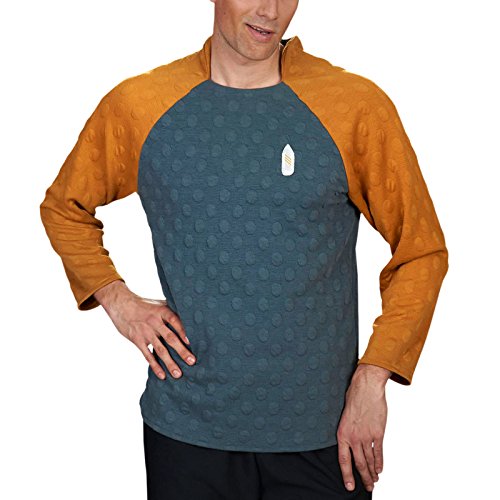 Bullyparade Kork Herren Kostüm Shirt für Party und Karneval grau orange - 50/52 Bullyparade Kork Herren Kostüm Shirt für Party und Karneval grau orange - 50/52 von Elbenwald