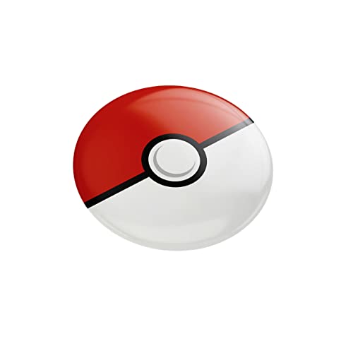 Elbenwald Button mit Ball Motiv für Pokemon Fans Ø 5,5 cm von Elbenwald