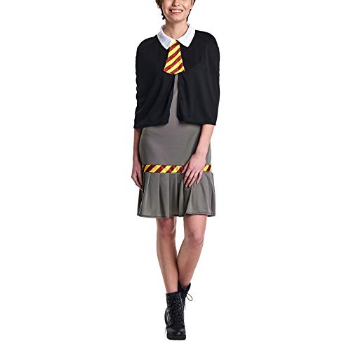 Elbenwald Kostümset für Harry Potter Fans Schuluniform Gryffindor für Damen 2-teilig grau schwarz - 44/46 von Elbenwald