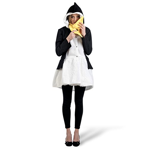 Limit Sport - Kostüm Pinguin Mantel und Schal für Erwachsene, Größe L (MA685) von Elbenwald