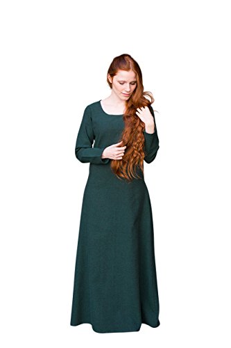 Mittelalter Unter Kleid Freya grün Kostüm Zubehör Baumwolle - XL Mittelalter Unter Kleid Freya grün Kostüm Zubehör Baumwolle - XL von Burgschneider