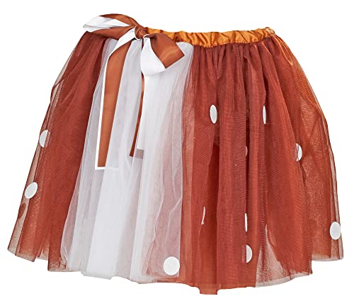 Reh Rentier Petticoat Tutu Rock - Braun - Romantischer Rock zum Kostüm Fasching Weihnachten Cosplay Animé Fotoshooting Reh Rentier Petticoat Tutu Rock - Braun - Romantischer Rock zum Kostüm Fasching Weihnachten Cosplay Animé Fotoshooting von Elbenwald