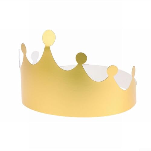 Elchuiaby Geeignet für goldene Papierkrone, Hüte, Partyzubehör, Geburtstag, Braut, Duschen, Hochzeitskleidung, Abschlussfeier, Motto-Partys, Erwachsene und Kinder Elchuiaby Geeignet für goldene Papierkrone, Hüte, Partyzubehör, Geburtstag, Braut, Duschen, Hochzeitskleidung, Abschlussfeier, Motto-Partys, Erwachsene und Kinder von Elchuiaby