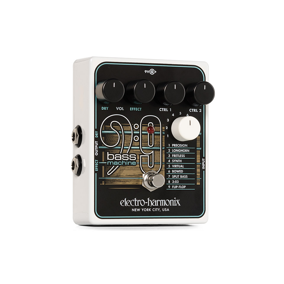Electro Harmonix Bass 9 Bass Machine Effektgerät E-Gitarre Electro Harmonix Bass 9 Bass Machine Effektgerät E-Gitarre von Electro Harmonix