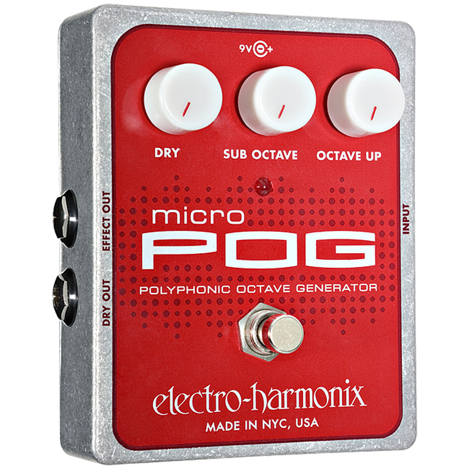 Electro Harmonix Micro POG Polyphon Octaver Effektgerät E-Gitarre von Electro Harmonix