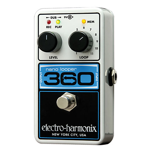 Electro Harmonix Nano Looper 360 Effektgerät E-Gitarre von Electro Harmonix