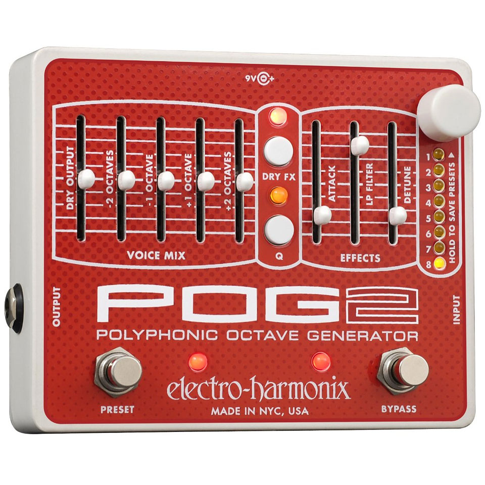 Electro Harmonix POG2 Effektgerät E-Gitarre von Electro Harmonix
