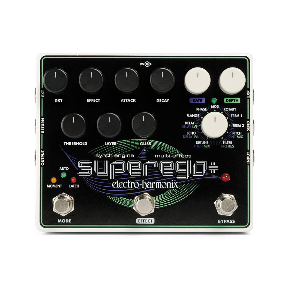 Electro Harmonix SuperEgo Plus Effektgerät E-Gitarre von Electro Harmonix