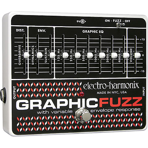 Electro Harmonix XO Graphic Fuzz Effektgerät E-Gitarre von Electro Harmonix