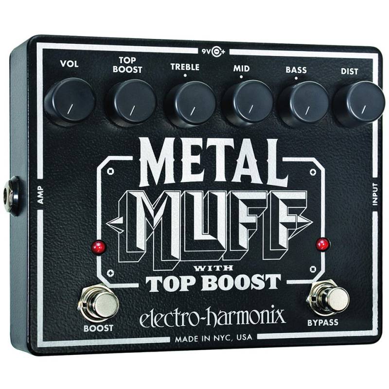 Electro Harmonix XO Metal Muff Top Boost Effektgerät E-Gitarre von Electro Harmonix