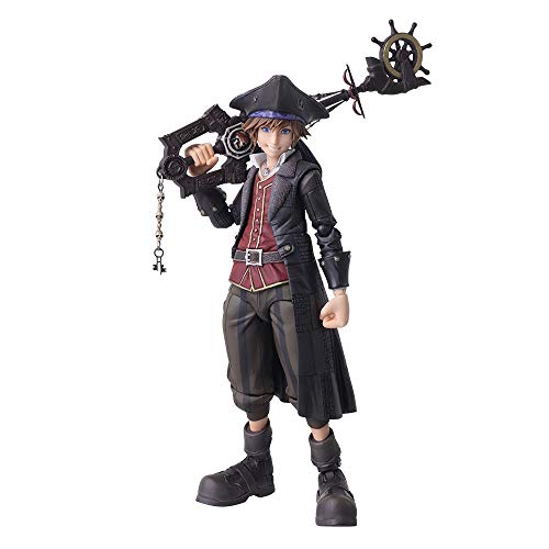 Electronic Arts Hearts III - Bring Arts Figurine - Sora Pirates - 15cm, Schwarz von Electronic Arts