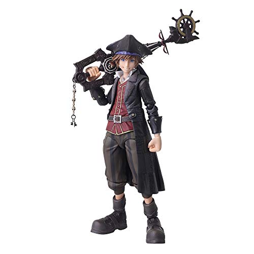 Electronic Arts Hearts III - Bring Arts Figurine - Sora Pirates - 15cm, Schwarz von SQUARE ENIX