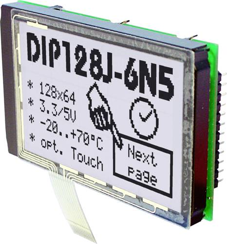 DISPLAY VISIONS LCD-Display (B x H x T) 75 x 45.8 x 10.8mm von DISPLAY VISIONS