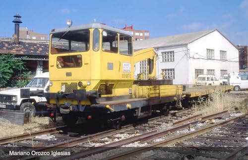 Electrotren HE2009S RENFE, Wartungsfahrzeug KLV 53, „MIT“, Blaue Lackierung, Ep. V, mit DCC-Sounddecoder, Diesellokomotive von Electrotren