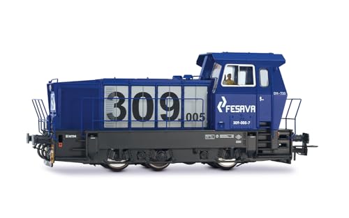 Electrotren HE2028D FESAVA, Diesellokomotive 309, blau/grau, ep. VI, mit DCC-Decoder Diesellokomotive Electrotren HE2028D FESAVA, Diesellokomotive 309, blau/grau, ep. VI, mit DCC-Decoder Diesellokomotive von Electrotren