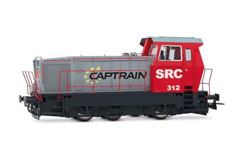 Electrotren HE2029D SRC, Diesellokomotive Baureihe 312, "Captrain rot-grey livery, ep. VI, mit DCC-Decoder Diesellokomotive Electrotren HE2029D SRC, Diesellokomotive Baureihe 312, "Captrain rot-grey livery, ep. VI, mit DCC-Decoder Diesellokomotive von Electrotren