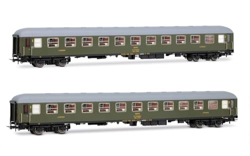 Electrotren HE4036 RENFE, 2-Einheiten-Pack BBL-8100 Liegewagen, Olivgrün, ep.IV Reisezugwagen Electrotren HE4036 RENFE, 2-Einheiten-Pack BBL-8100 Liegewagen, Olivgrün, ep.IV Reisezugwagen von Electrotren