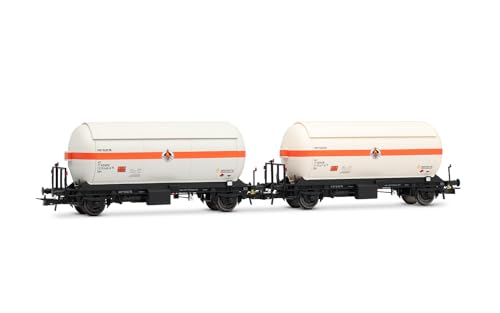Electrotren HE6072 RENFE, 2 Einheiten Pack PR Typ Gastankwagen, Butano S.A. orange-weiß, ep. IV Güterwagen-Packs Electrotren HE6072 RENFE, 2 Einheiten Pack PR Typ Gastankwagen, Butano S.A. orange-weiß, ep. IV Güterwagen-Packs von Electrotren