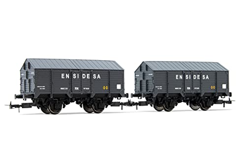 R.N. Haubenwagen mit 2 Achsen, 2 Stück, Typ PX Ensidesa, Periode III von Electrotren